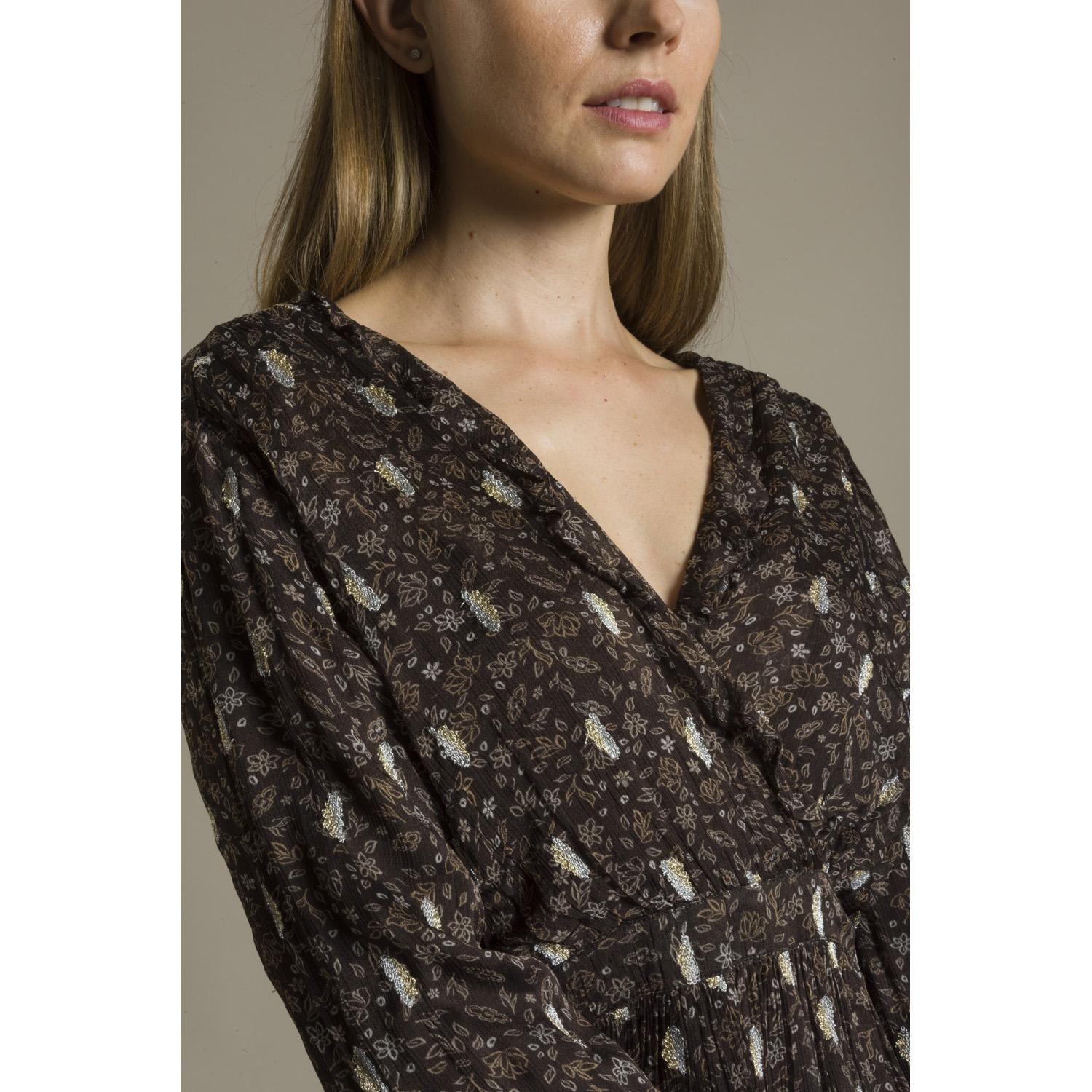 Vestido Feather Café Rockford-4