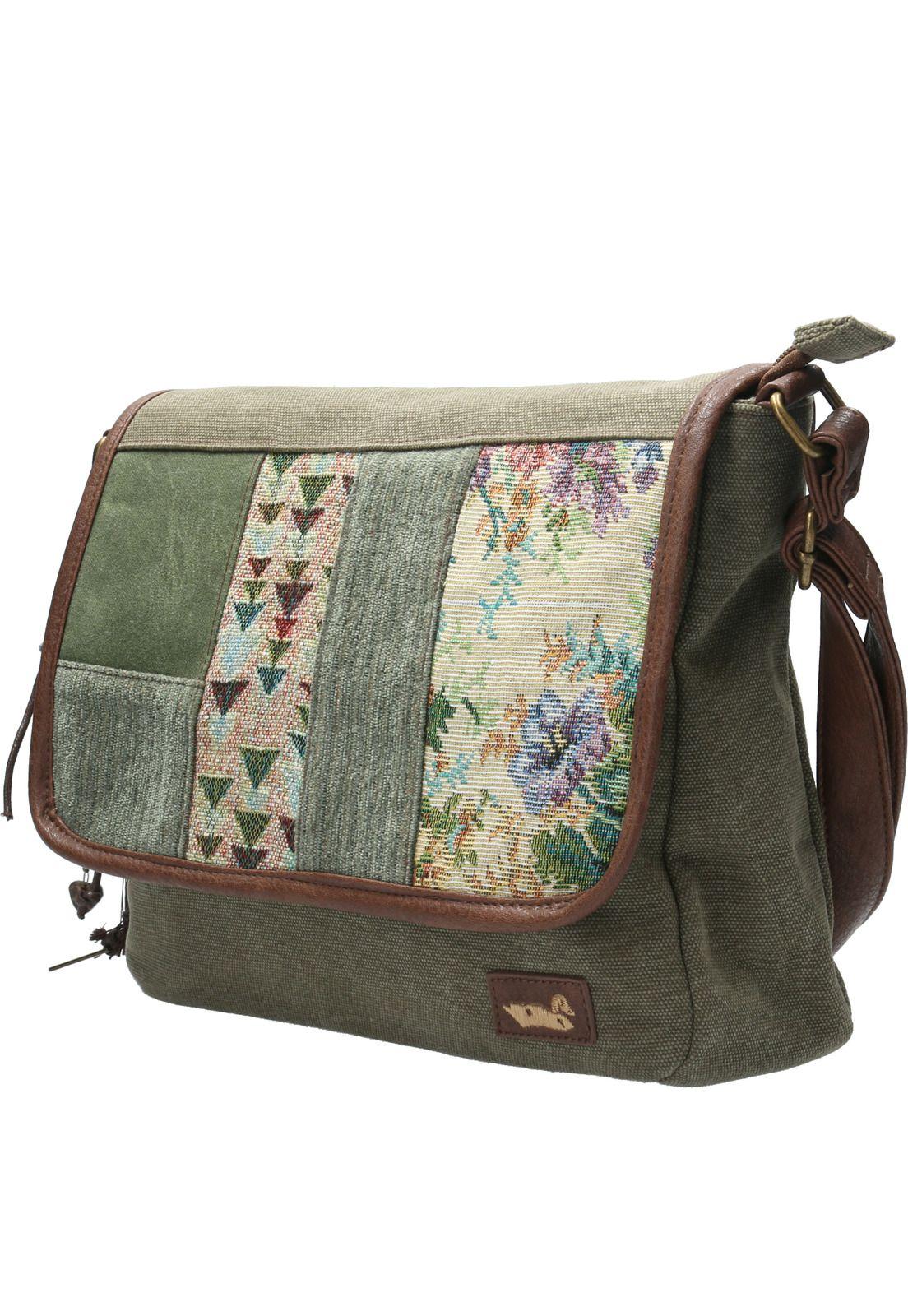 Cartera Mujer Serra Cross Verde-1
