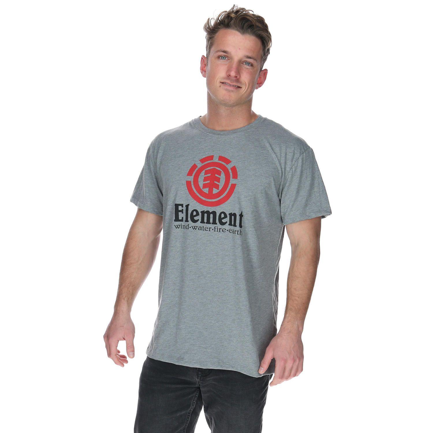 Polera M/C Hombre Vertical Ss Polera Gris-0