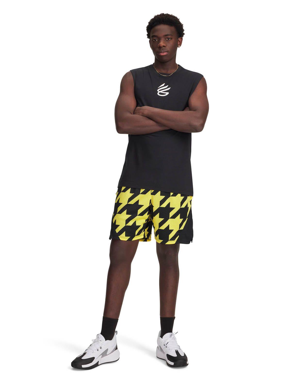 Short Basketball para Hombre Curry big short 3 Negro -3