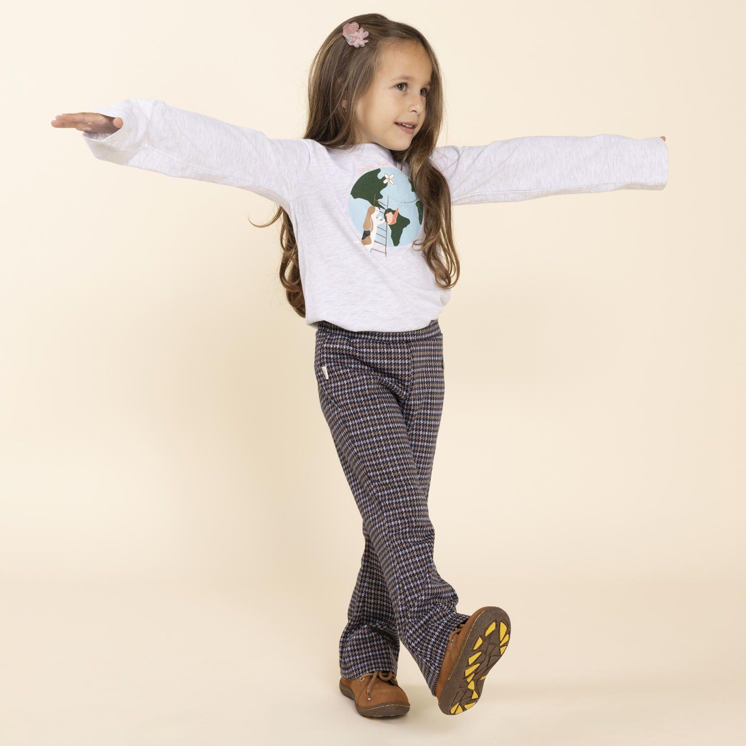 Pantalón Calza Niña Amelia Beige-0