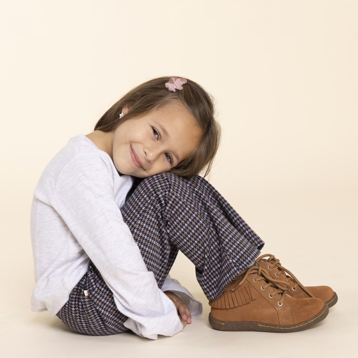 Pantalón Calza Niña Amelia Beige-1