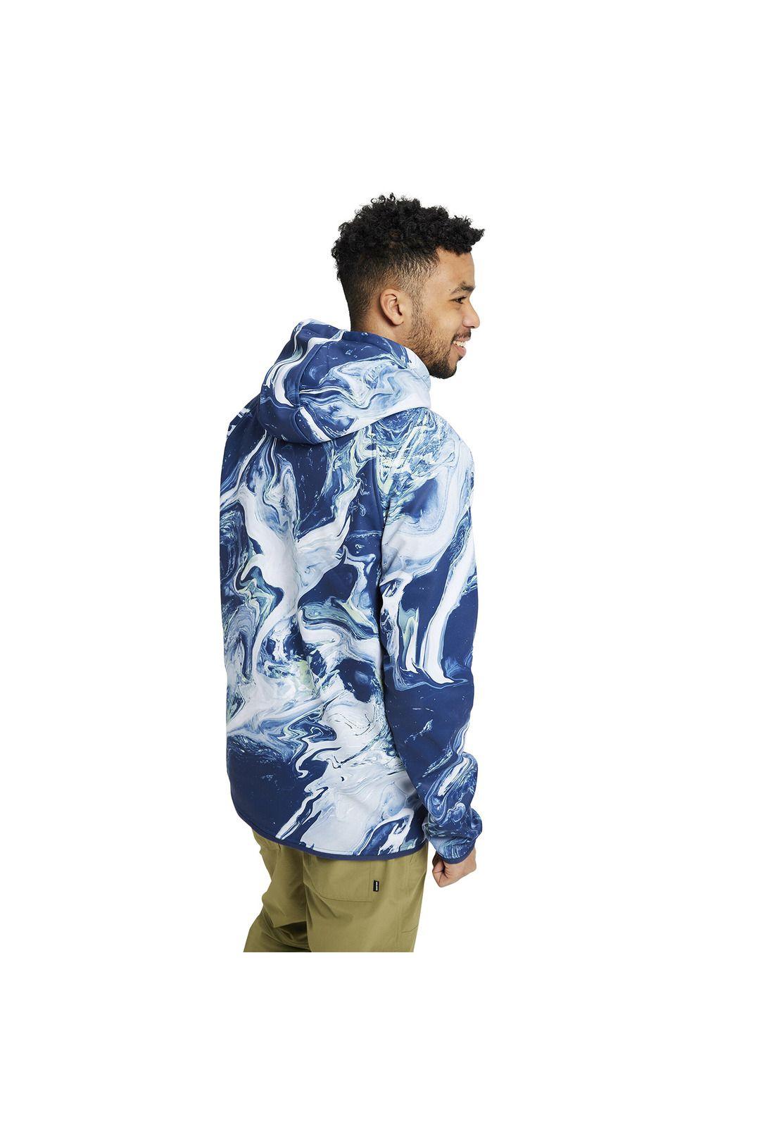 Polerón Hombre Crown Weatherproof Azul-1