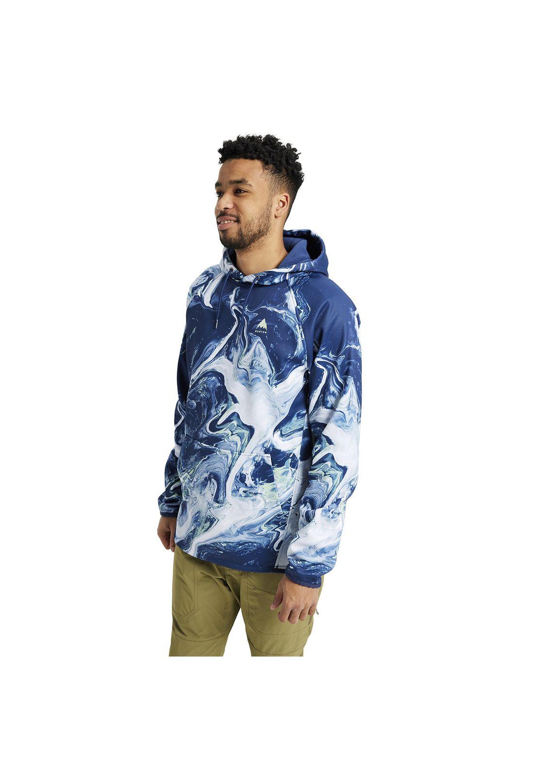 Polerón Hombre Crown Weatherproof Azul-2