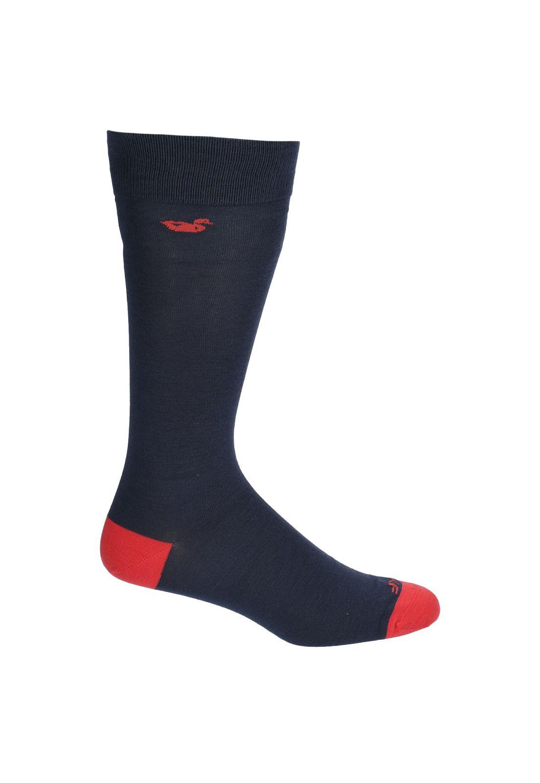 Calcetín Bambú Hombre Lg Classic Azul-0