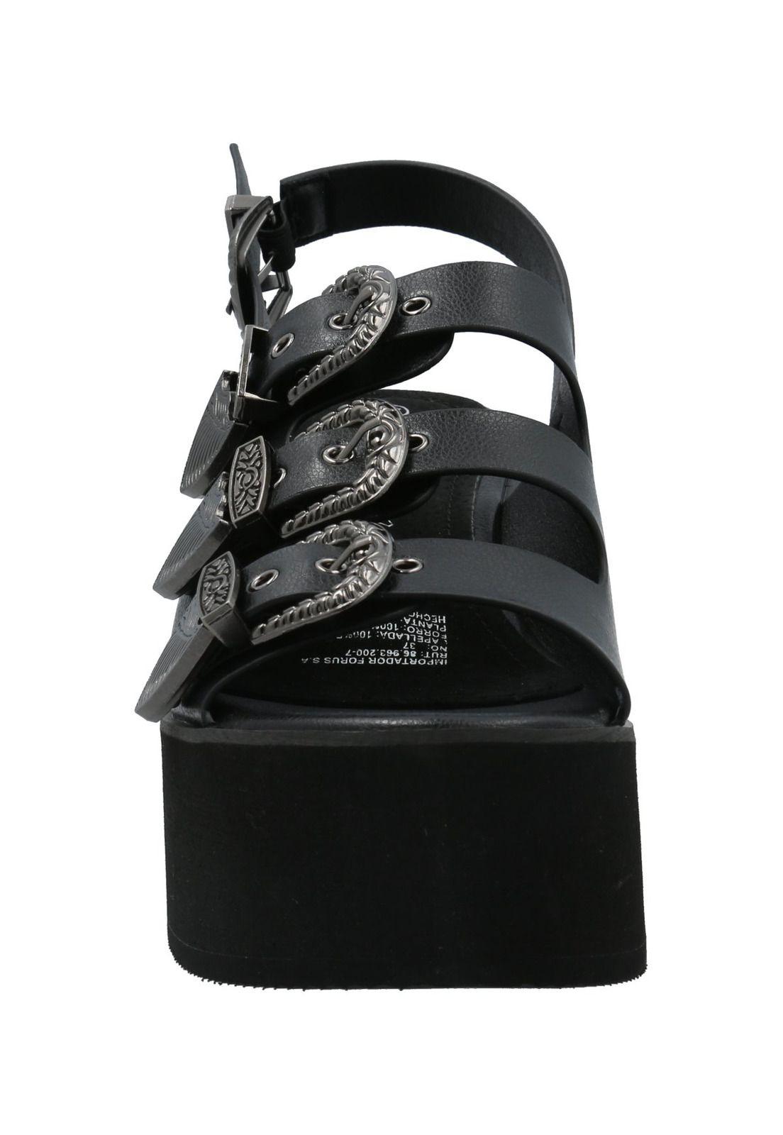 Sandalia Mujer Lola Negro-3