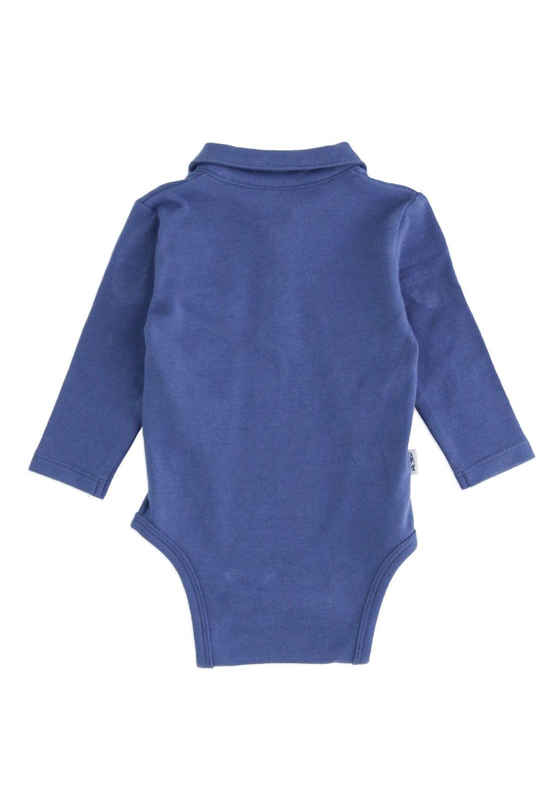 Ropa Guagua Algodón Pil/Classic Azul-1