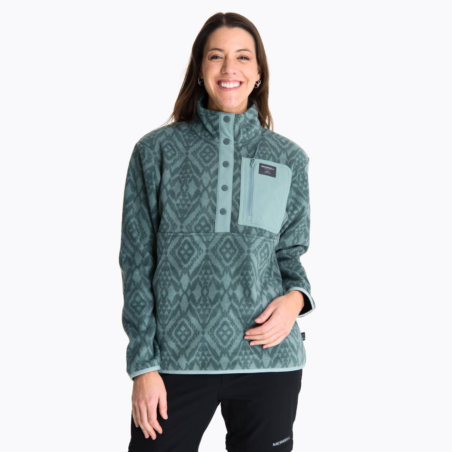 Polar Mujer Microfleece Paikea Verde Claro -0
