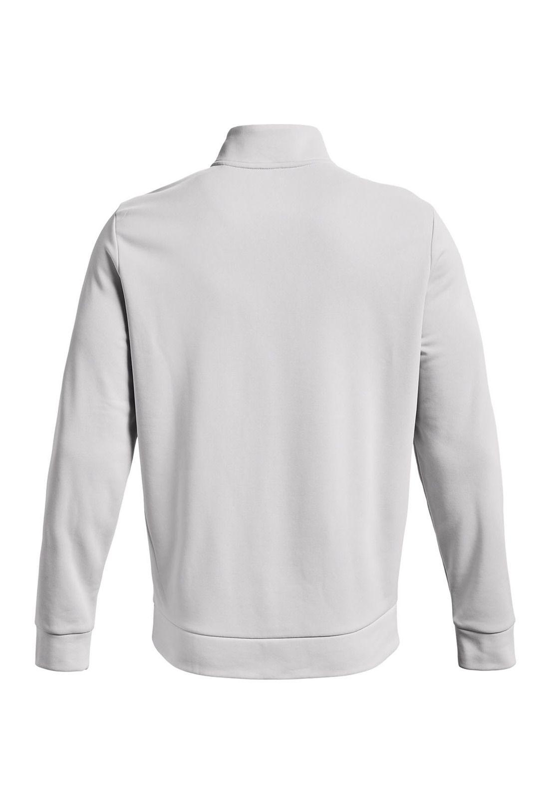 Polerón Armour Fleece® 1/4 zip hombre Gris-1