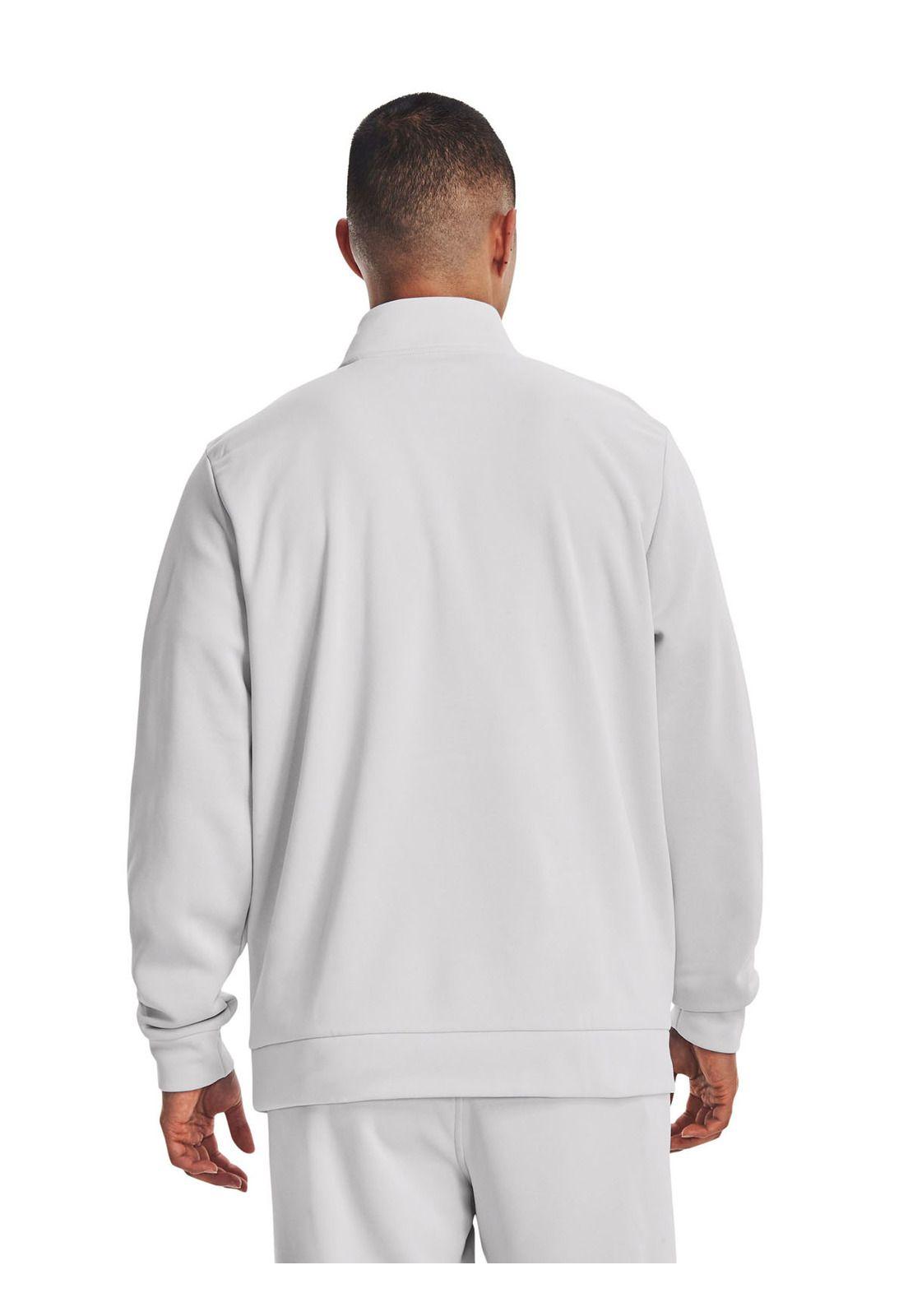 Polerón Armour Fleece® 1/4 zip hombre Gris-4