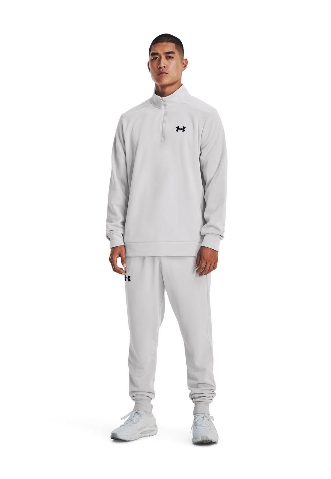 Polerón Armour Fleece® 1/4 zip hombre Gris-5