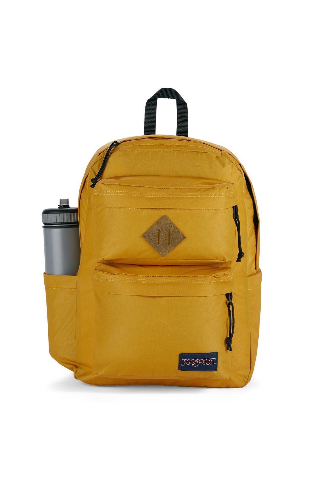 Mochila Unisex Double Break Amarillo-0