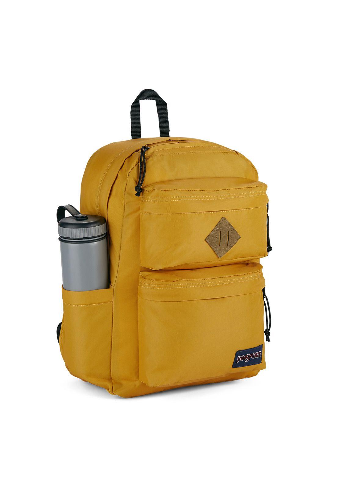 Mochila Unisex Double Break Amarillo-2