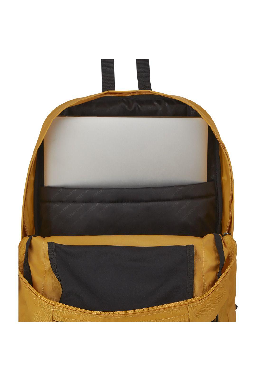 Mochila Unisex Double Break Amarillo-3
