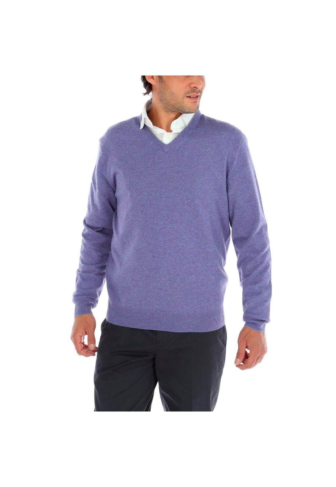 Sweater Cashmere Rockford Morado-0