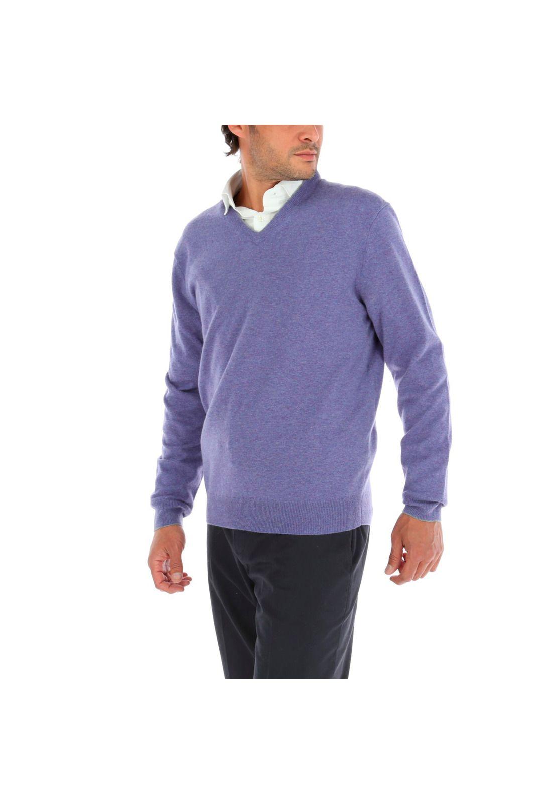 Sweater Cashmere Rockford Morado-2