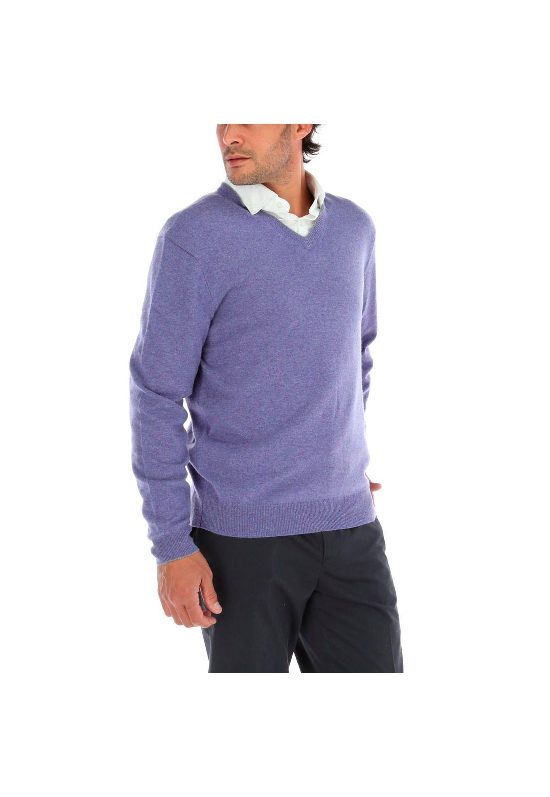 Sweater Cashmere Rockford Morado-3