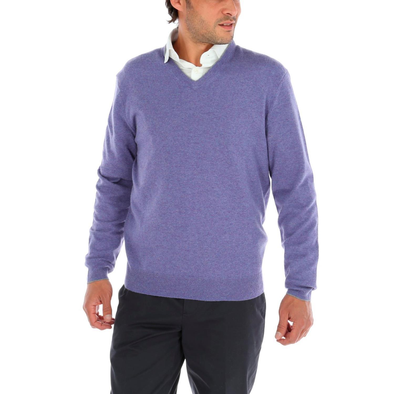 Sweater Cashmere Rockford Morado-0