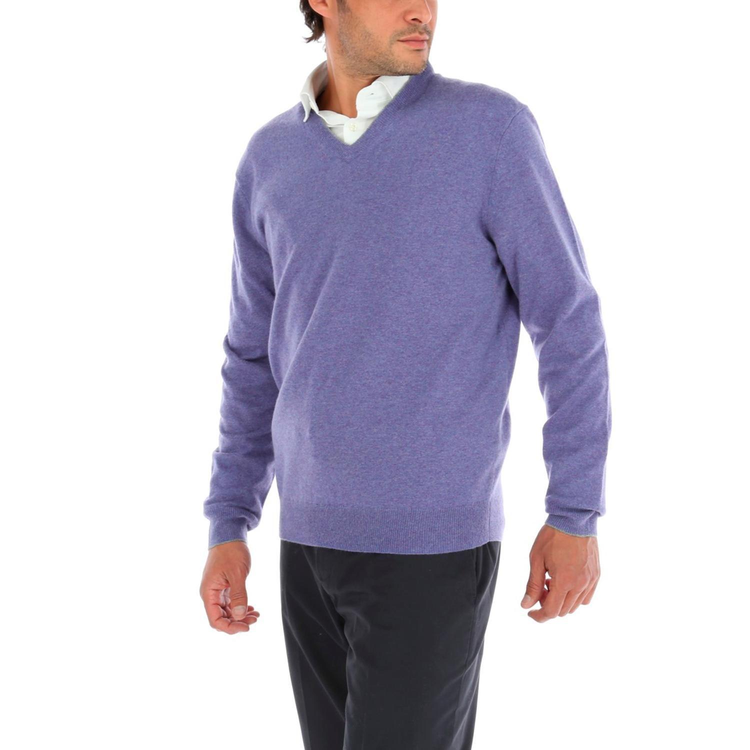 Sweater Cashmere Rockford Morado-2