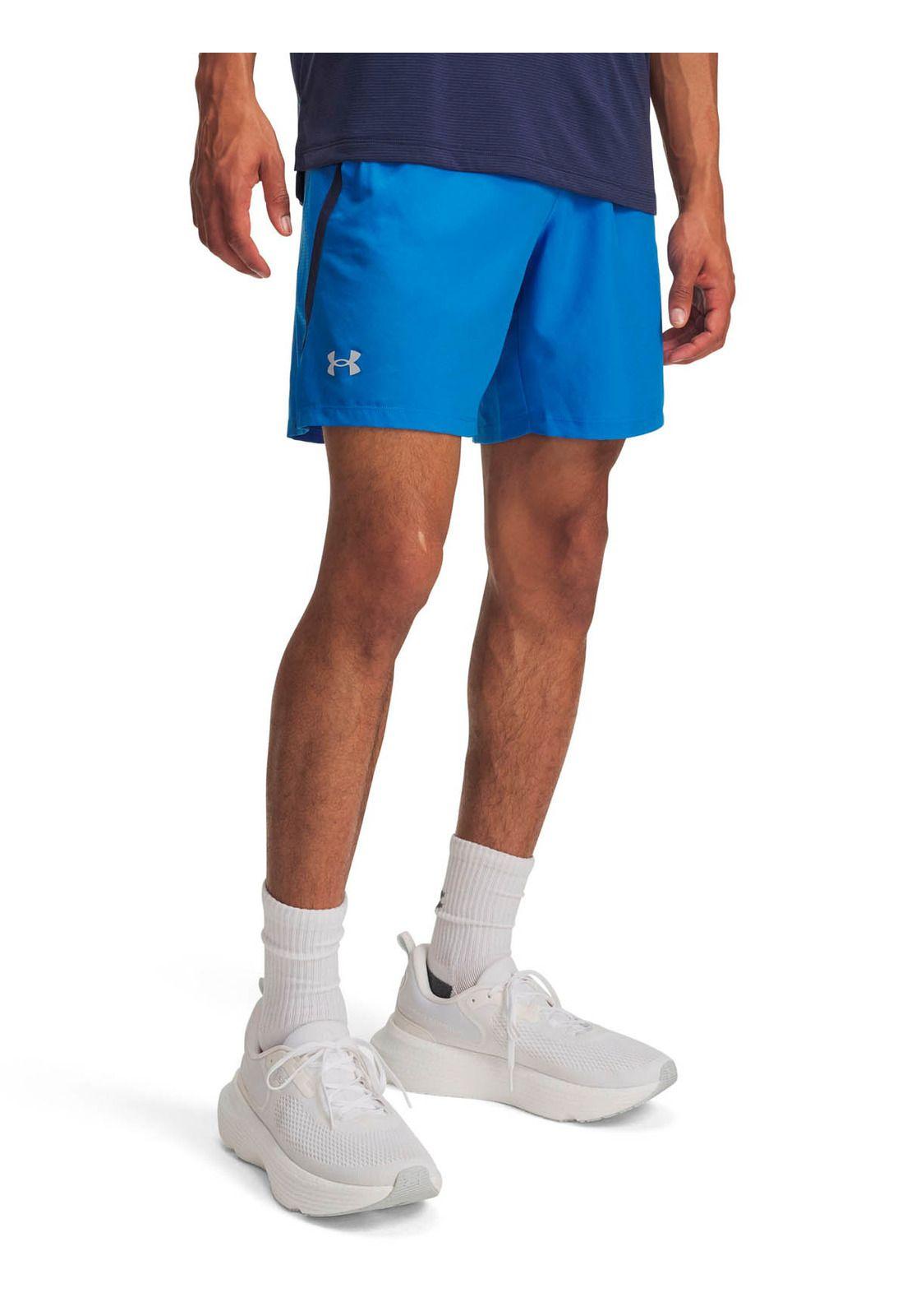 Short Running para Hombre Launch 7" Azul -0