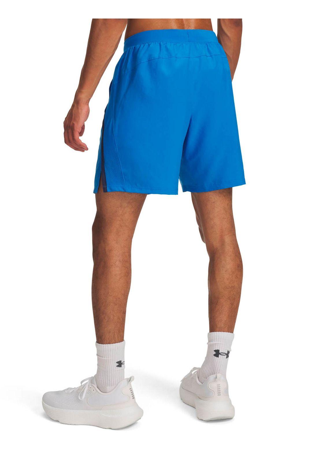 Short Running para Hombre Launch 7" Azul -1