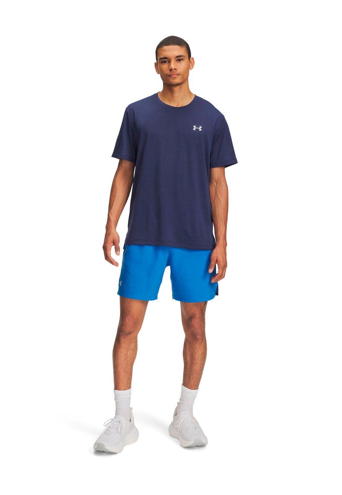 Short Running para Hombre Launch 7" Azul -3