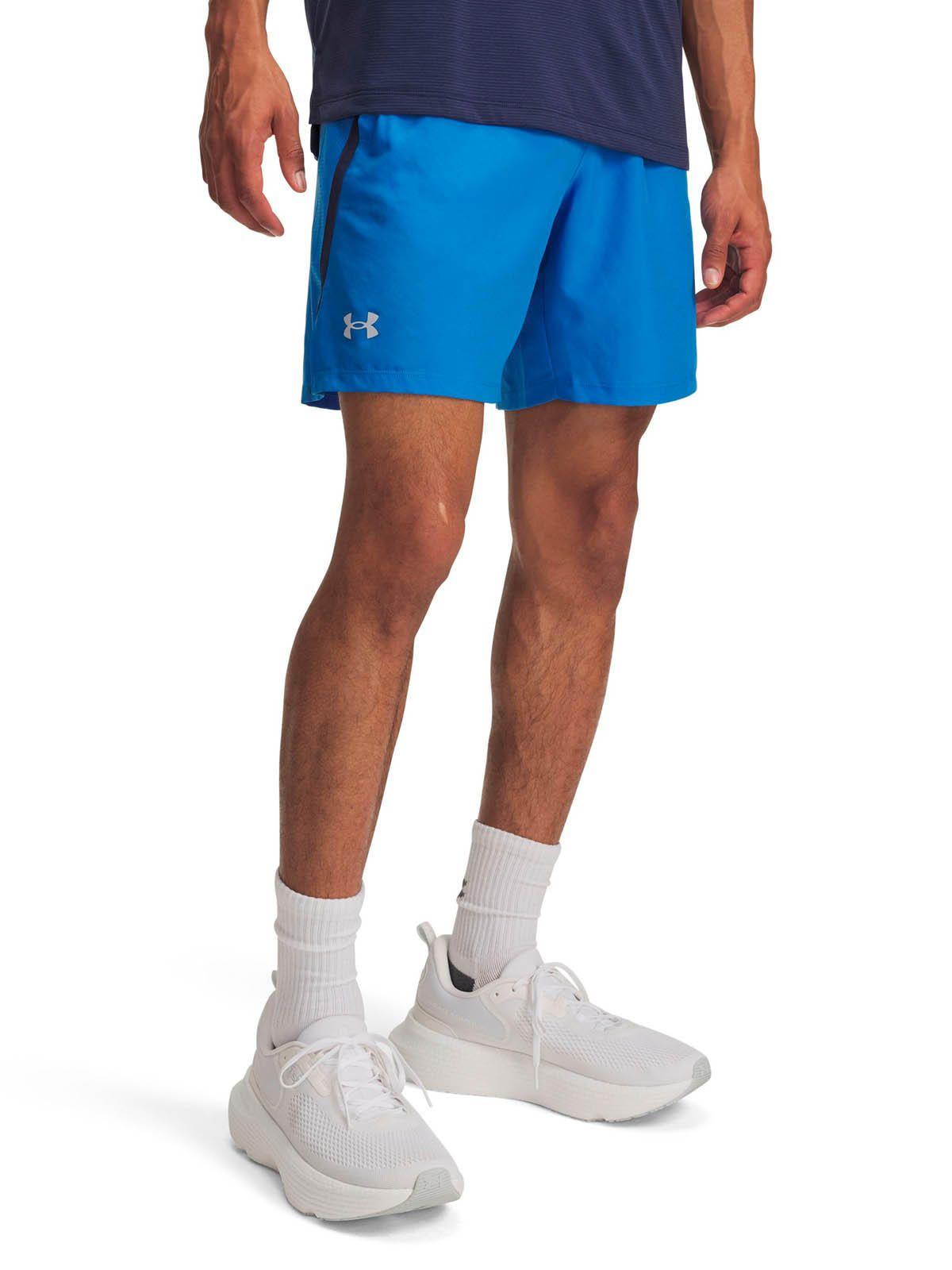 Short Running para Hombre Launch 7" Azul -0