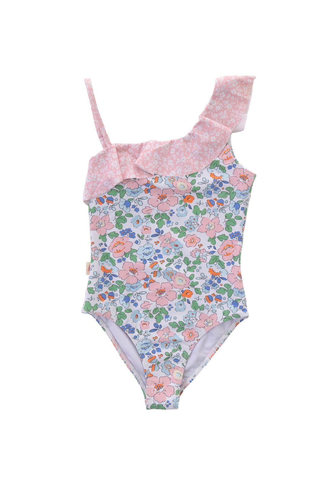 Traje De Baño Niña Vittoria Rosado-0