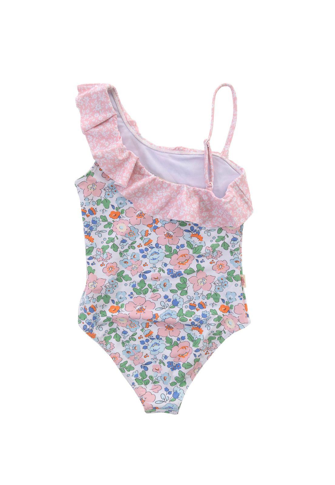 Traje De Baño Niña Vittoria Rosado-5
