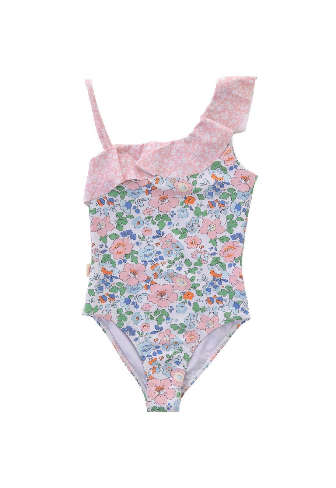 Traje De Baño Niña Vittoria Rosado-0
