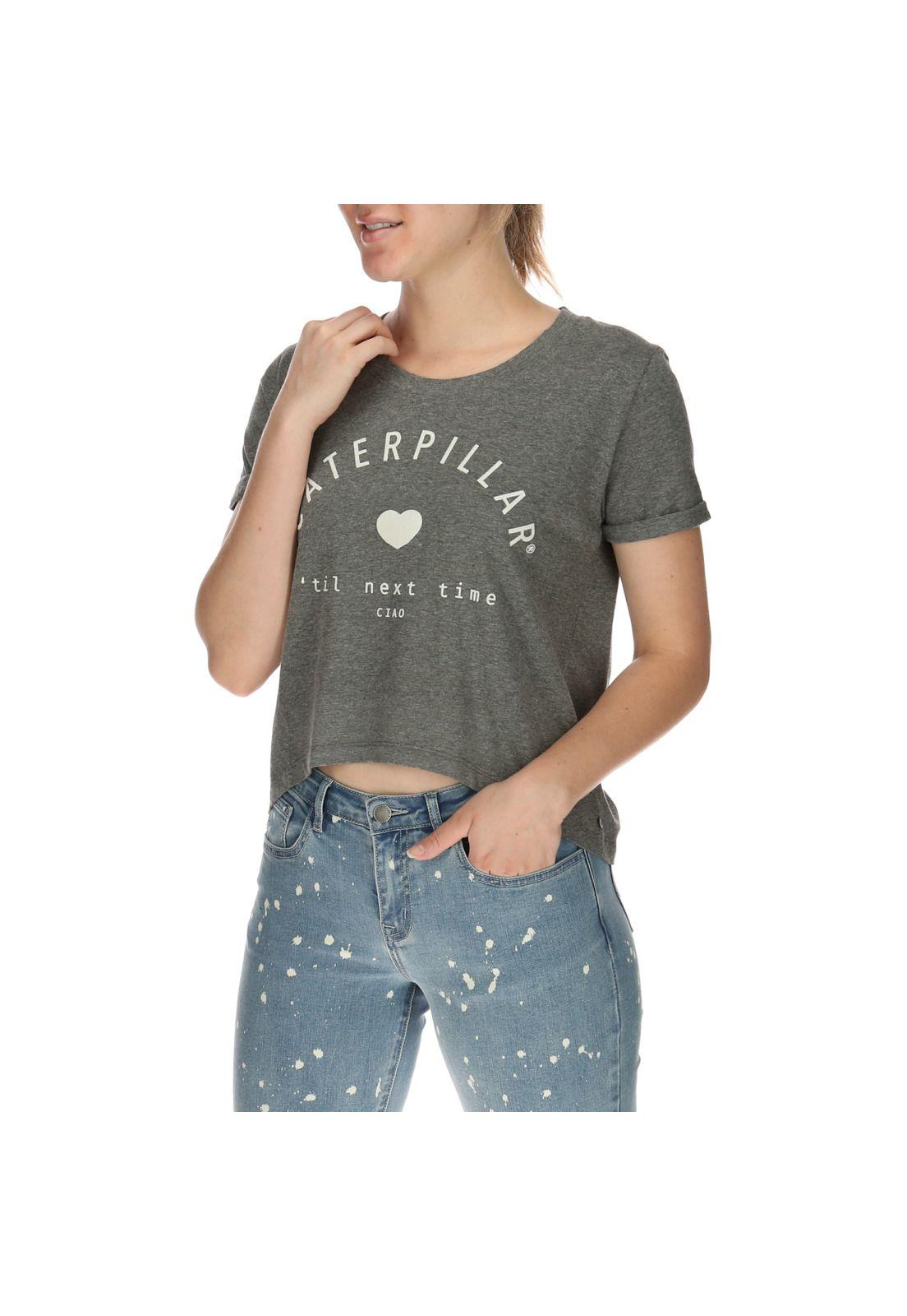 Polera Mujer Joyce Crop Gris-1
