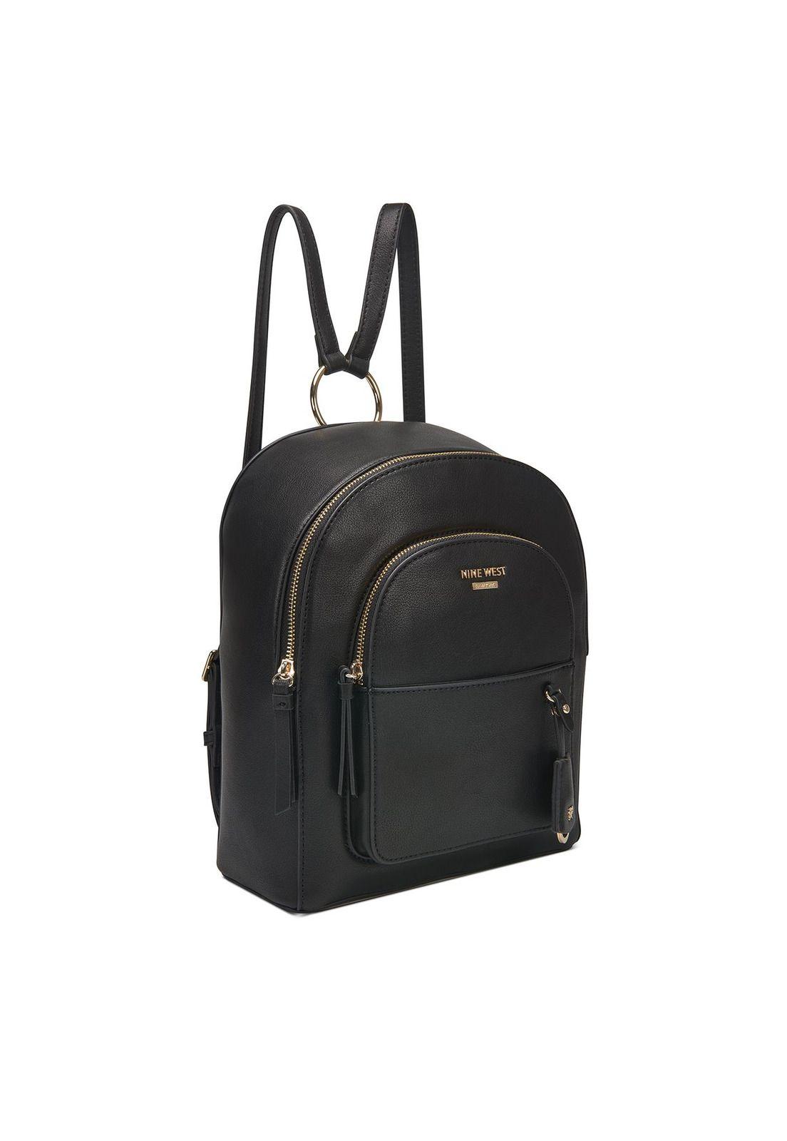 Mochila Got Your Back Negro Mujer Nine West-1