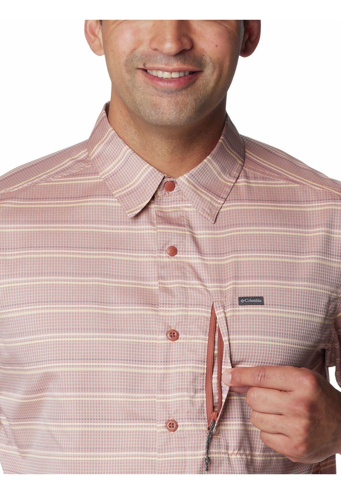 Camisa Hombre Silver Ridge Utility Rojo-3