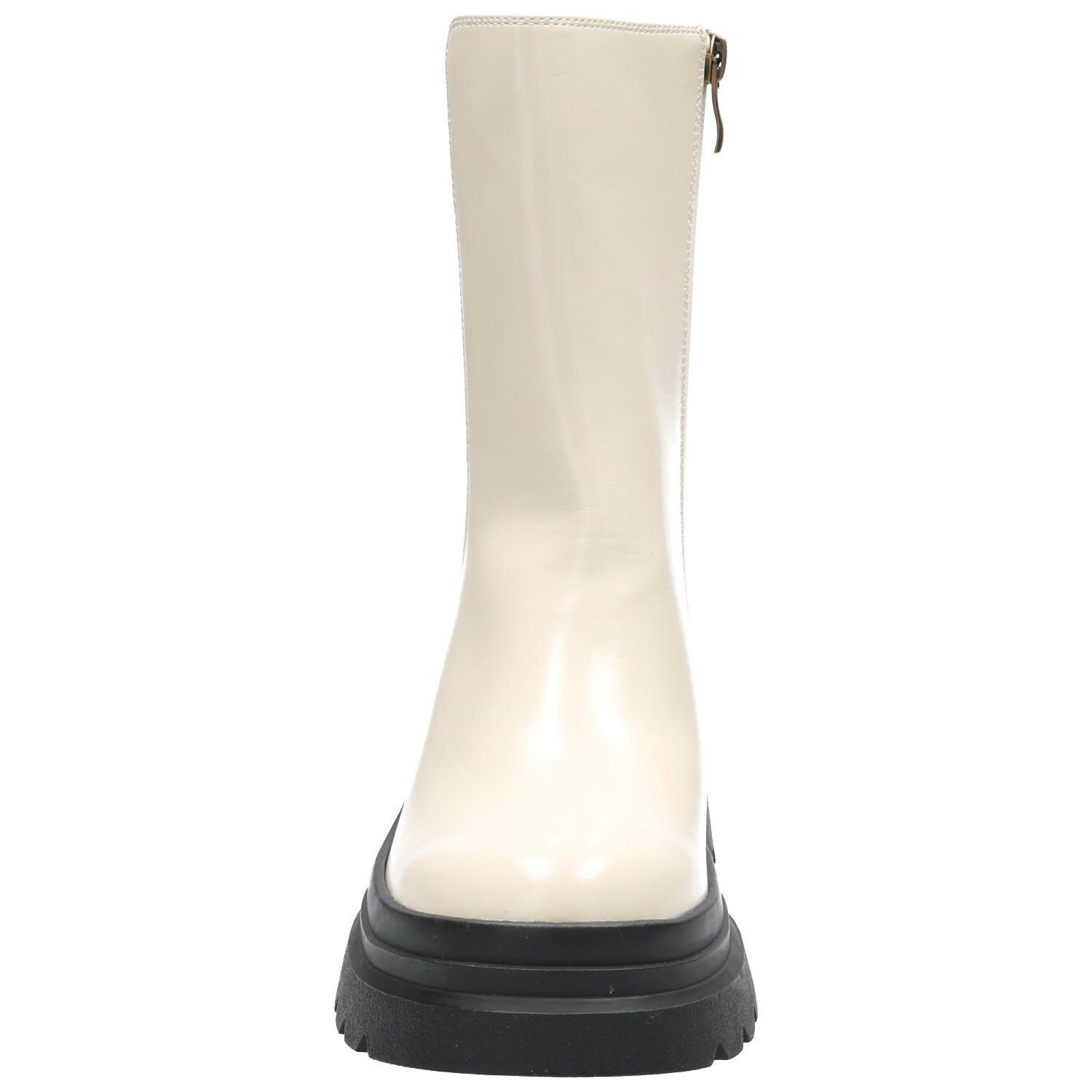 Botín Mujer Audrey Beige-3