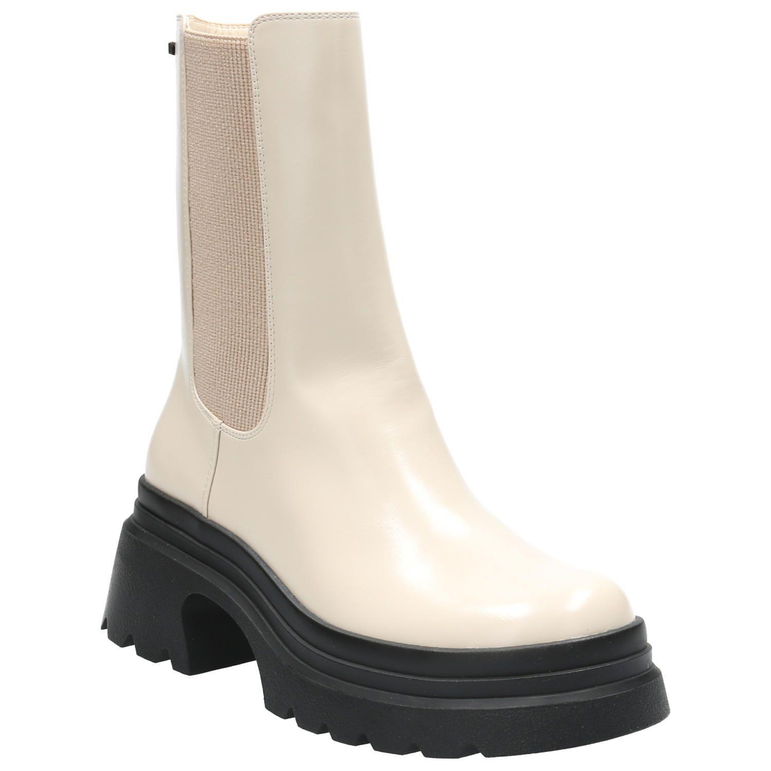 Botín Mujer Audrey Beige-0