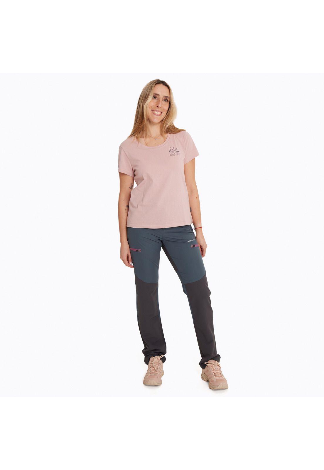 Pantalón Mujer Mad Gris/Azul-1