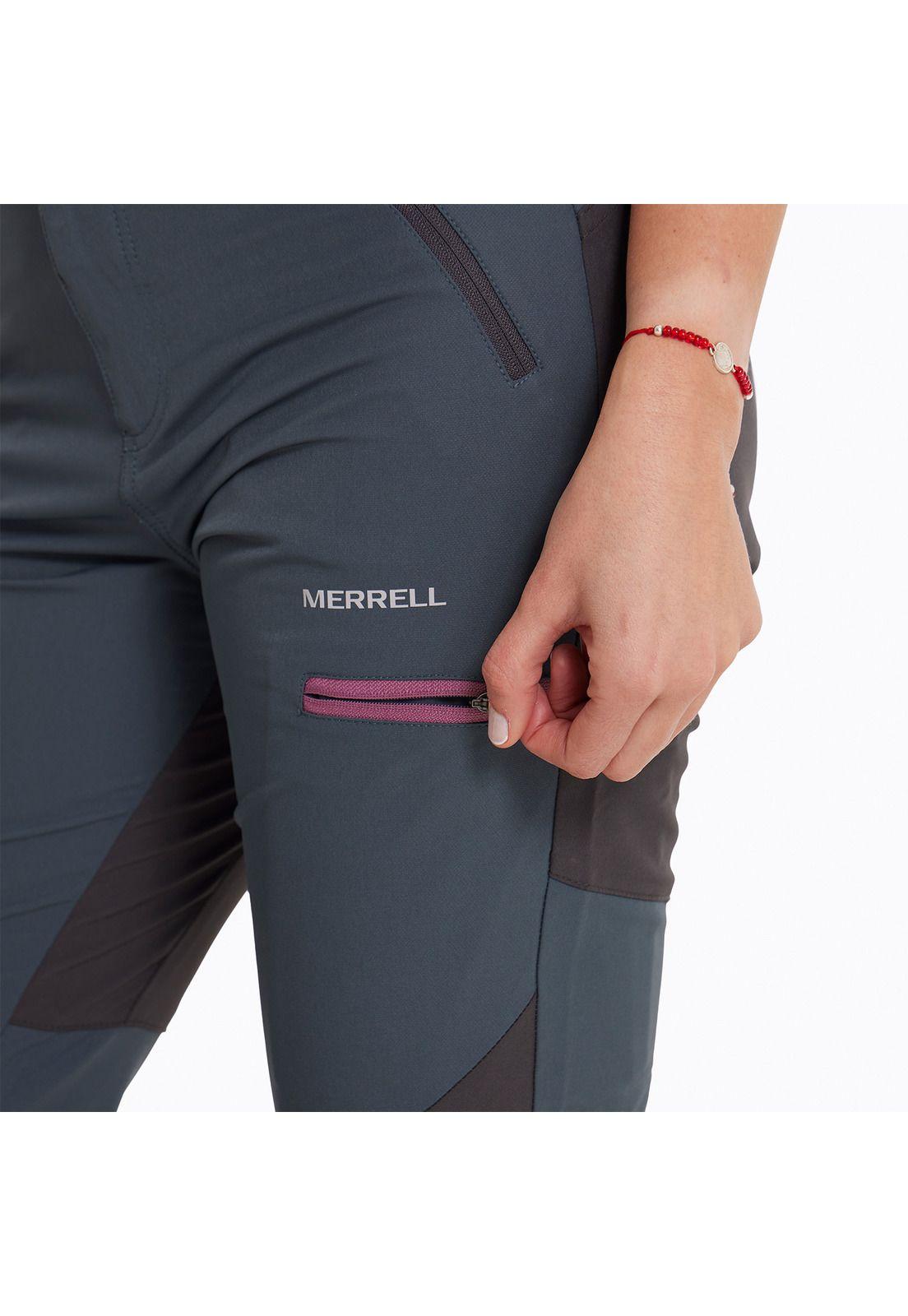 Pantalón Mujer Mad Gris/Azul-7