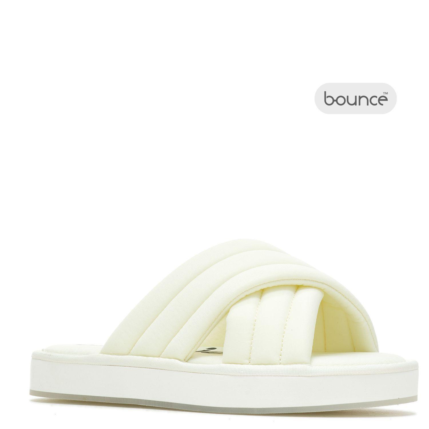 Sandalia Mujer Sunshine Slide Vainilla-0