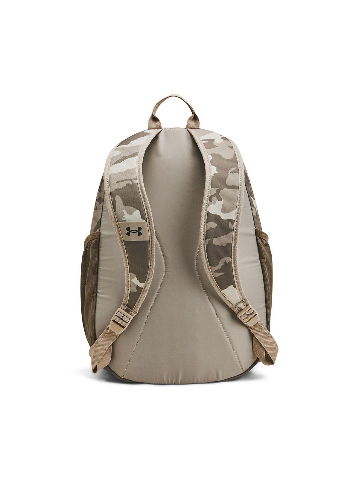 Mochila deportiva unisex UA Hustle Café-1