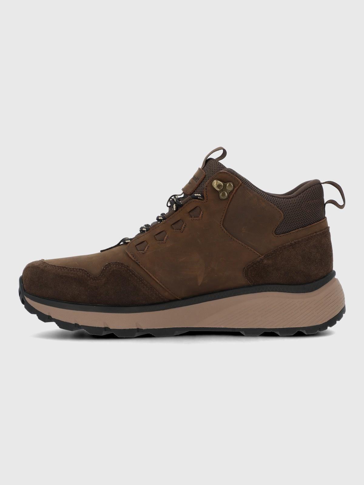 Botin Cuero Hombre Gavier Café-4