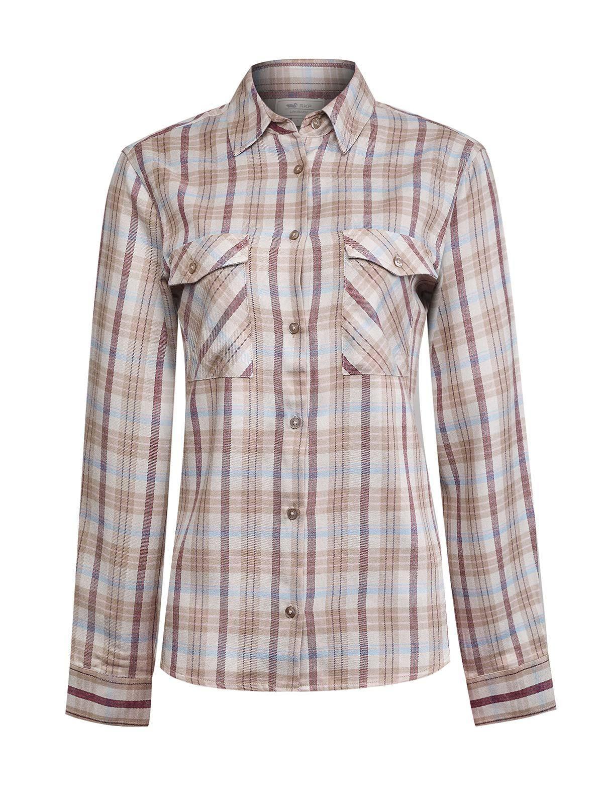 Blusa Rayón Mujer Magno Café-0