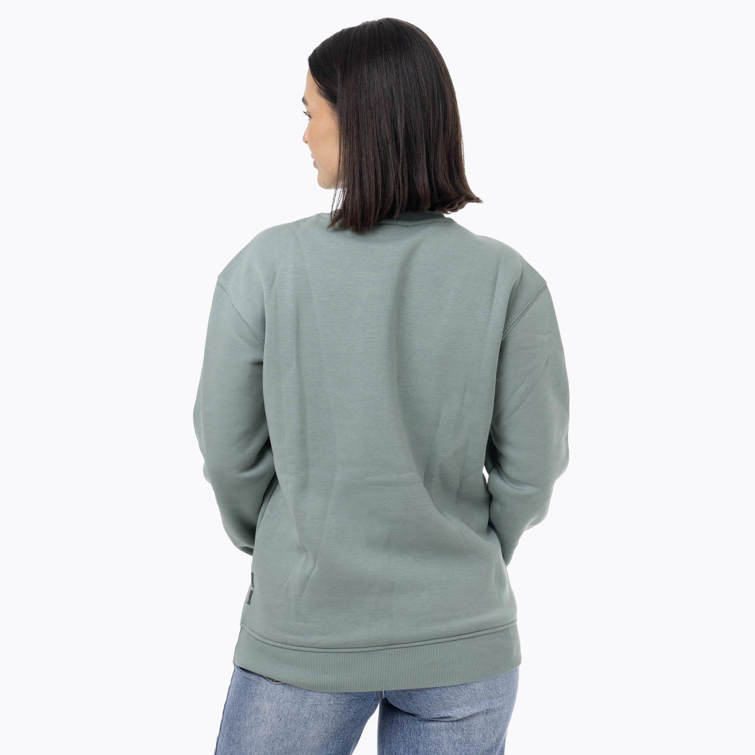 Polerón Mujer Cotton Bloom Verde-3