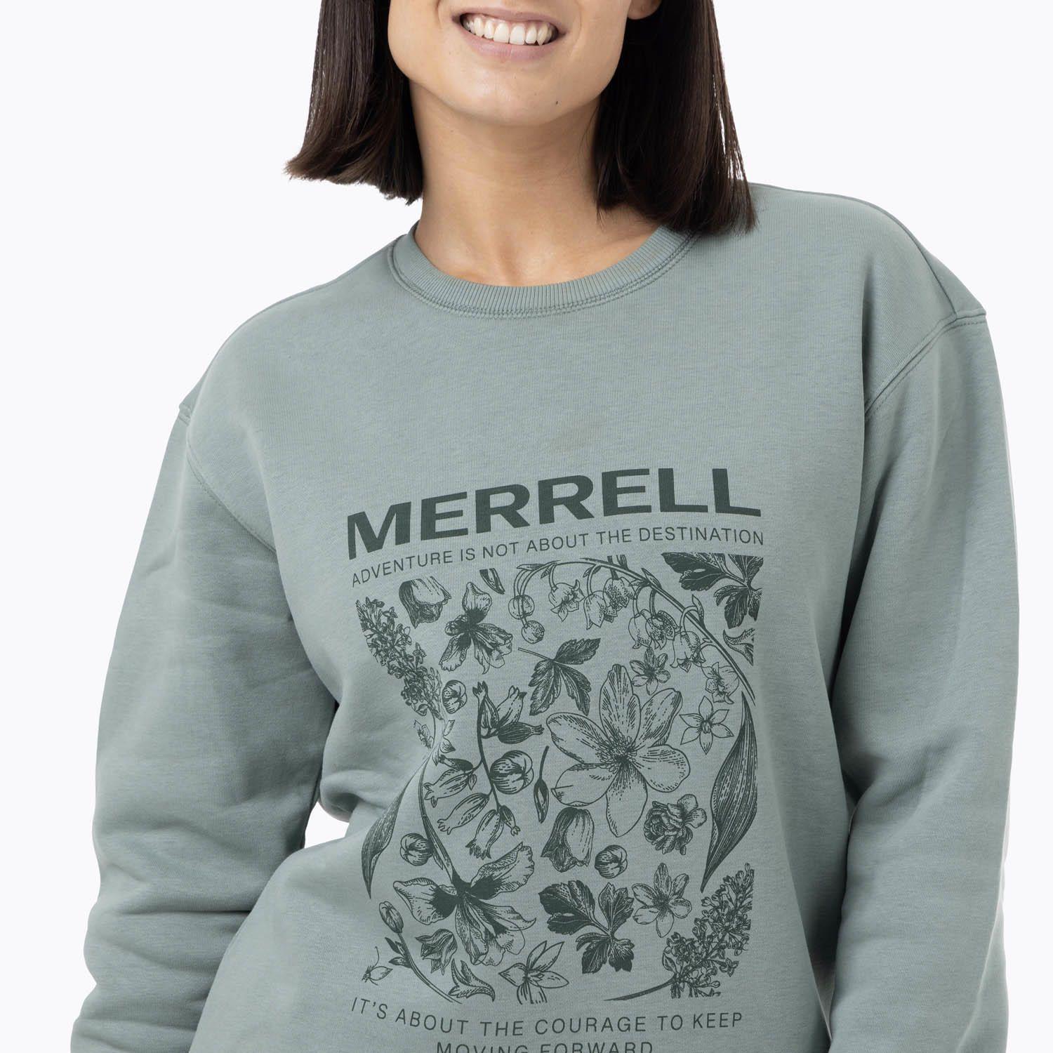 Polerón Mujer Cotton Bloom Verde-4