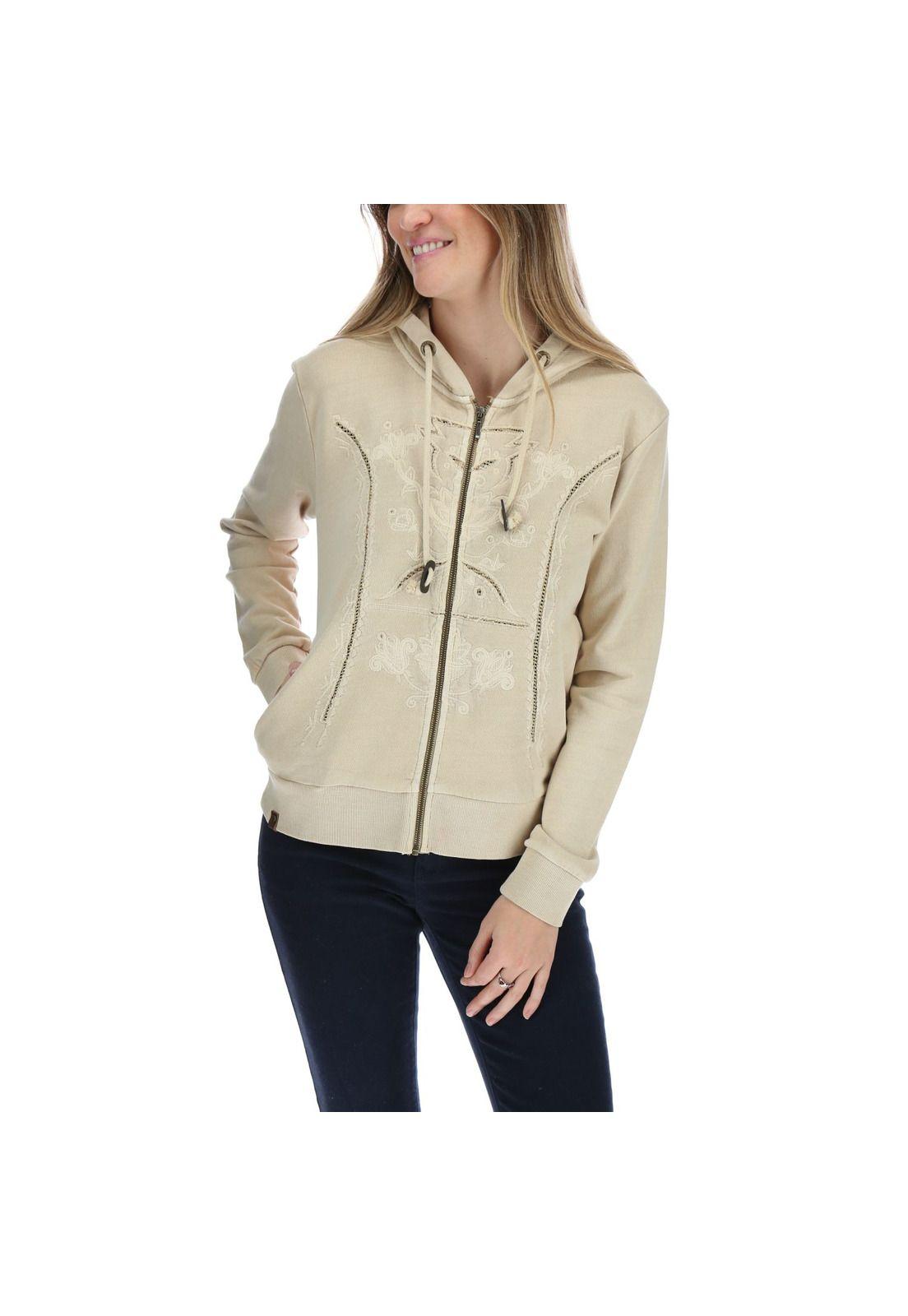 Polerón Mujer Vanora Crudo-0