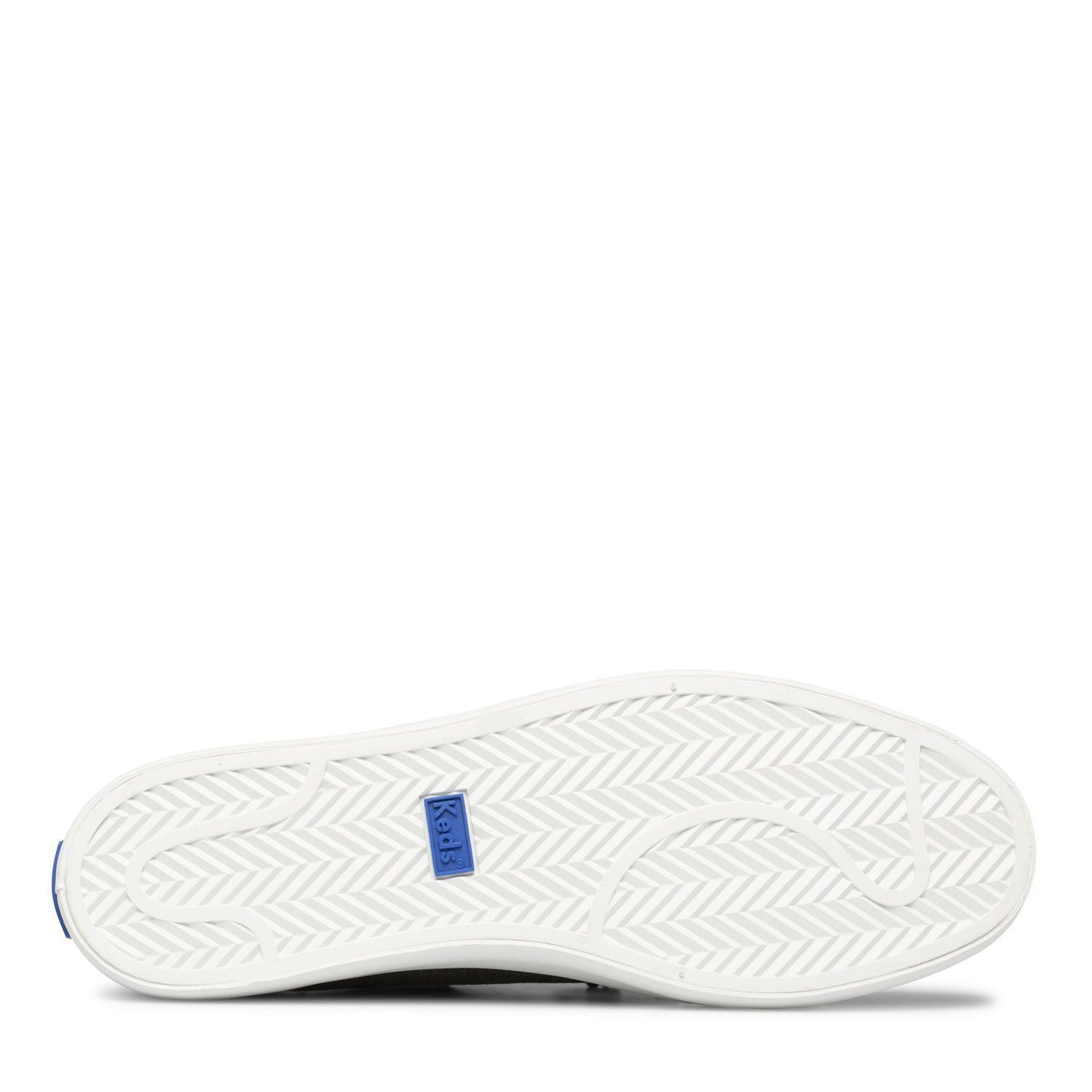Zapatilla Negra Mujer Kickback Canvas -5