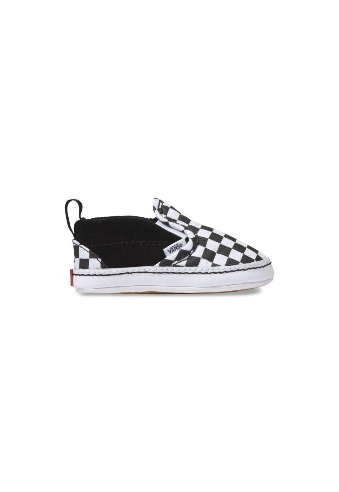 Zapatilla Niño Slip-On V Crib (Checker) Black-4