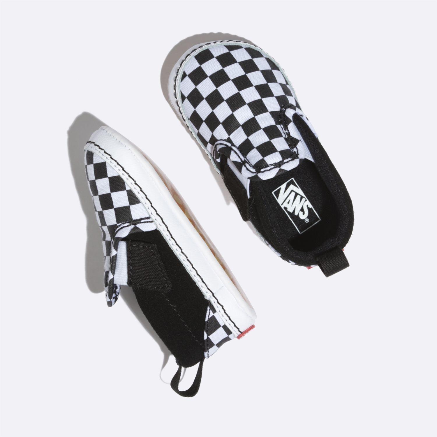 Zapatilla Niño Slip-On V Crib (Checker) Black-1