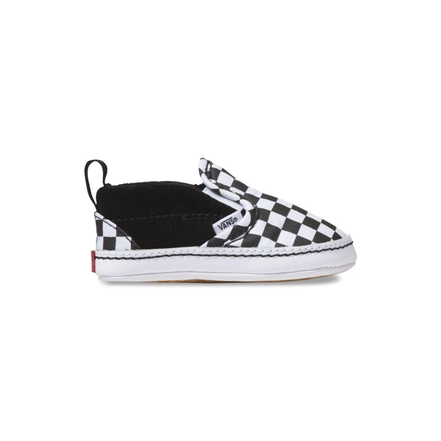 Zapatilla Niño Slip-On V Crib (Checker) Black-4