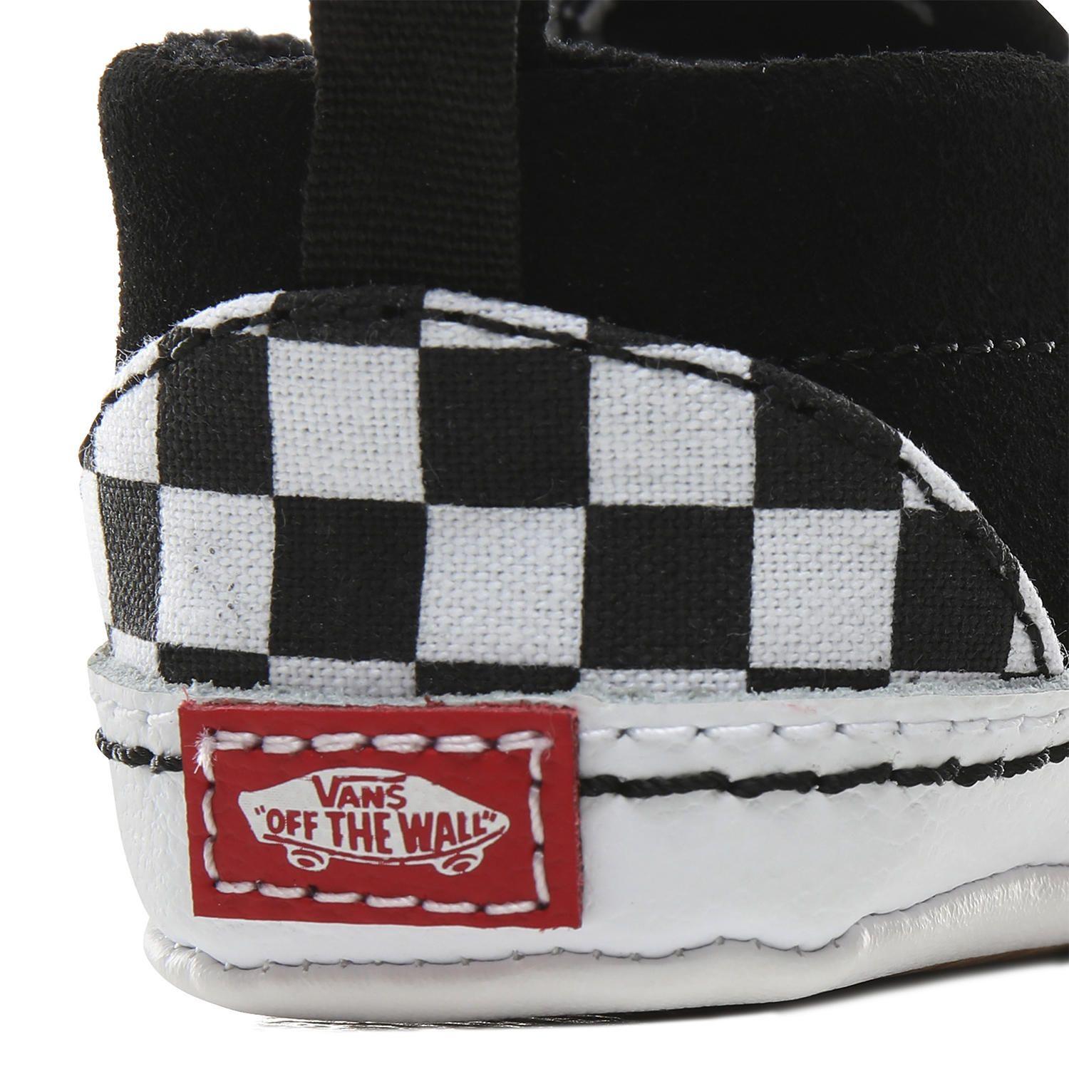 Zapatilla Niño Slip-On V Crib (Checker) Black-6