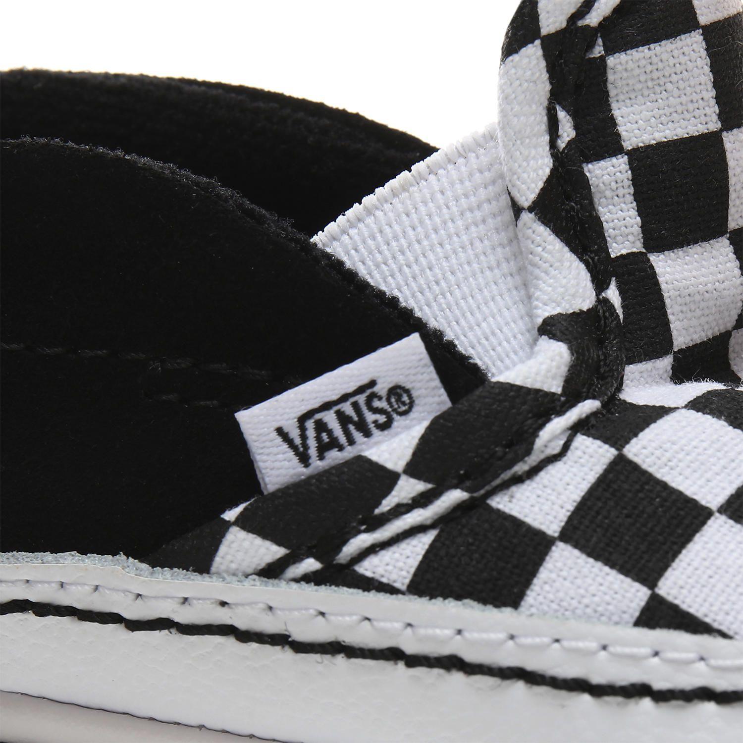 Zapatilla Niño Slip-On V Crib (Checker) Black-8